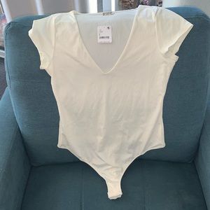 Free People Ribbed Bodysuit NWT